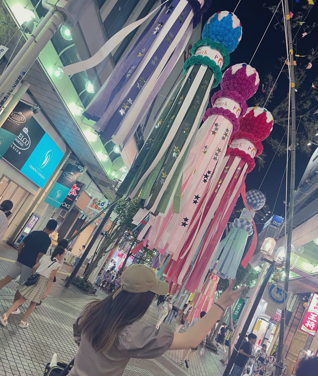 _runa21's tweet photo. 昨日は七夕🎋
今日は弾丸仙台 https://t.co/lSUP4PFm1X
