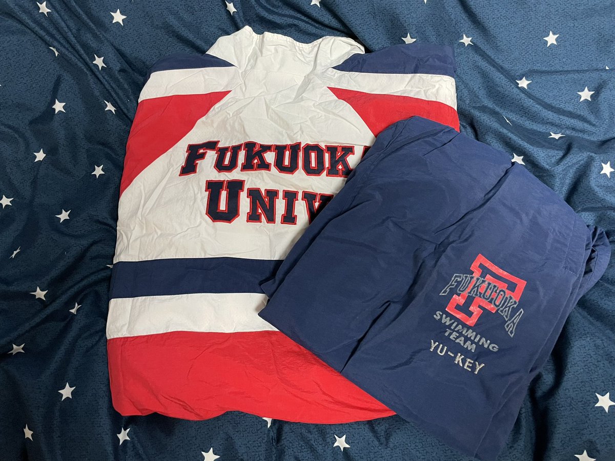 yu_key69's tweet image. 明日は大学関係の選手も多いので、やはりこのジャージだな！京都から持参済み👍
＃世界マスターズ
＃FUST