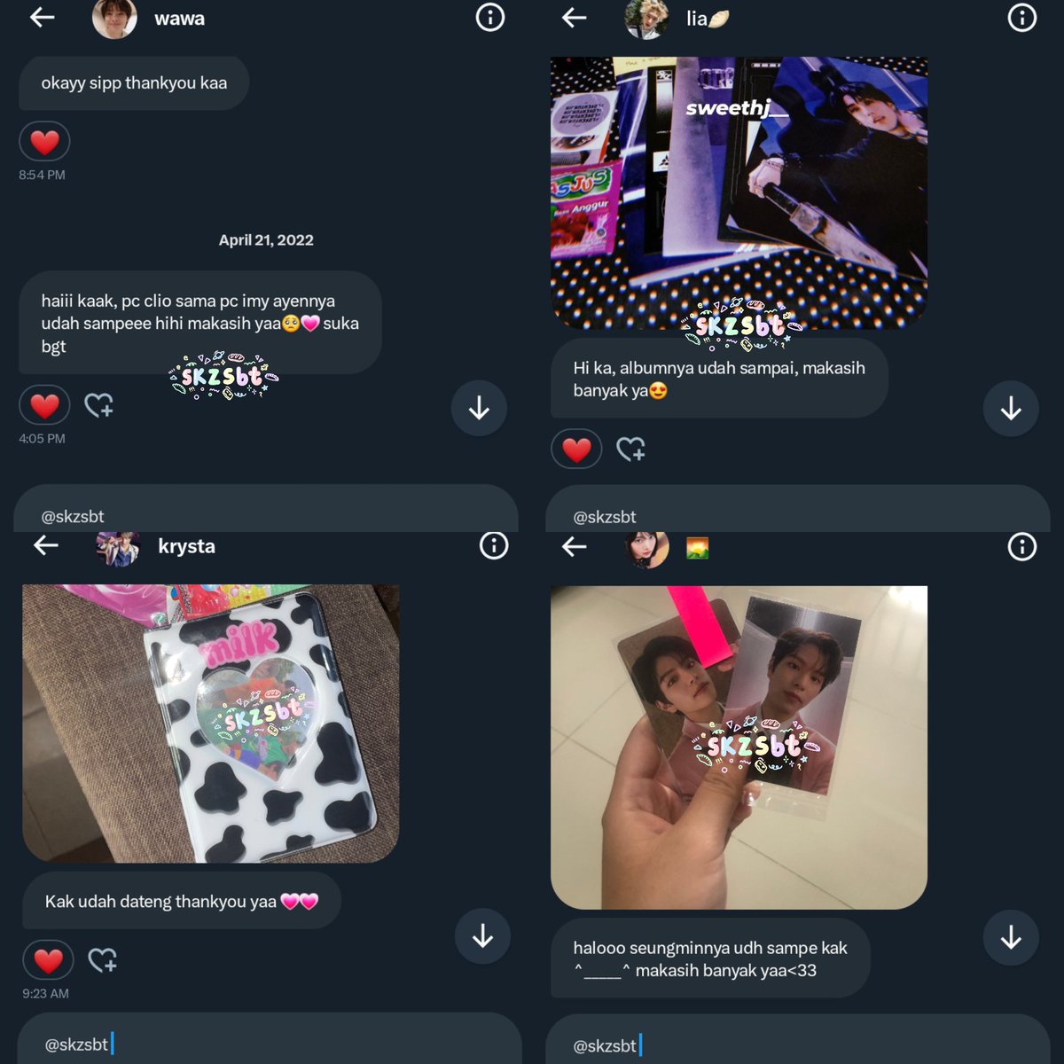 skzsbt's tweet photo. testi via dm ^-^ https://t.co/TGKgvKdopq