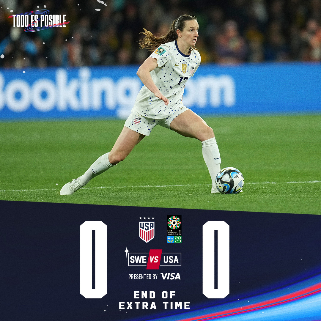 USWNT's tweet photo. To penalties.

#USWNT x @Visa https://t.co/DmocYMKCO1