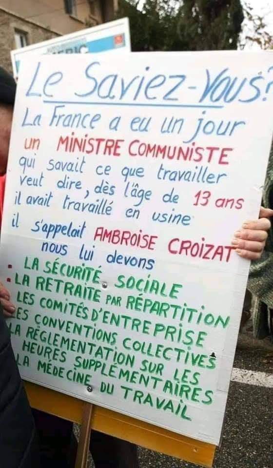 Ambroise Croizat (@a_croizat) on Twitter photo 