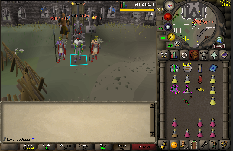 heitsmer's tweet photo. GRANDMASTER ON THE IRONMAN (no barrows weapons) https://t.co/i4iDAzKb7L