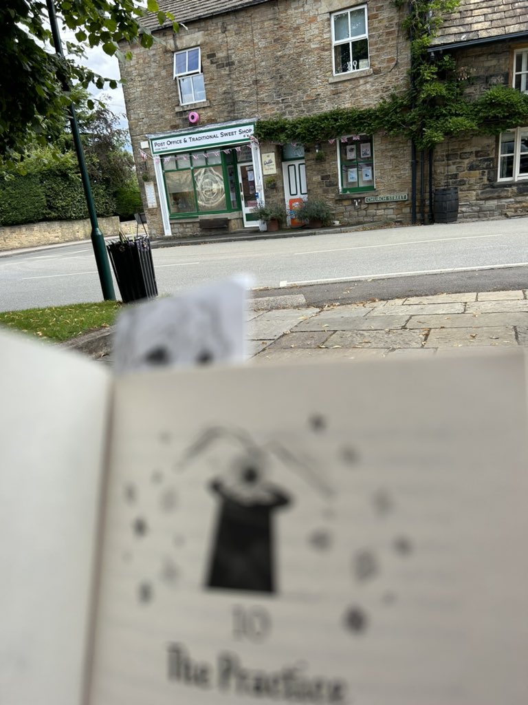 PollSimon's tweet photo. Another view from the excellent and gripping The Great Fox Heist by @justynedwards this time in Cawthorne village. #viewfromabook #readingforpleasure #TeachersReadingChallenge https://t.co/sReYbnYqot