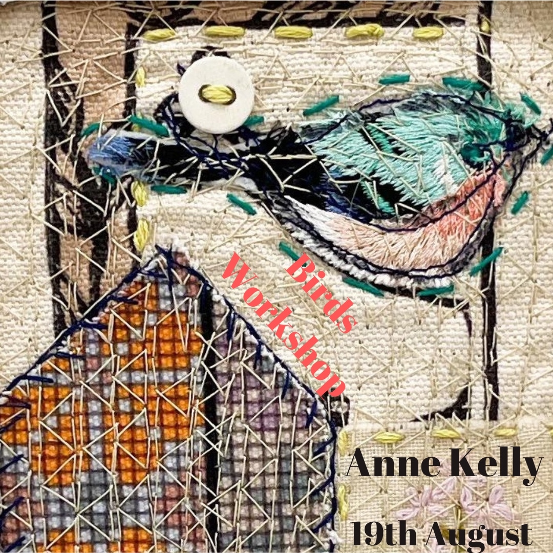 unit_twelve's tweet photo. JUST ONE place left on the 'Birds' workshop with the brilliant @Akellytextiles on 19th August!! Her workshops are always so full of like minded lovely people and lots of lovely stitch so be quick if you want it!! 

https://t.co/kwMIKhgCsu https://t.co/wcbYlPmyoi