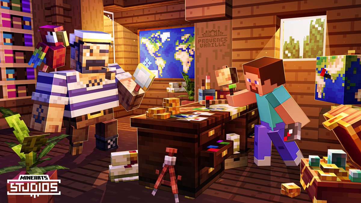 The adventure begins again !
#Minecraft  #art #illustration #adventure