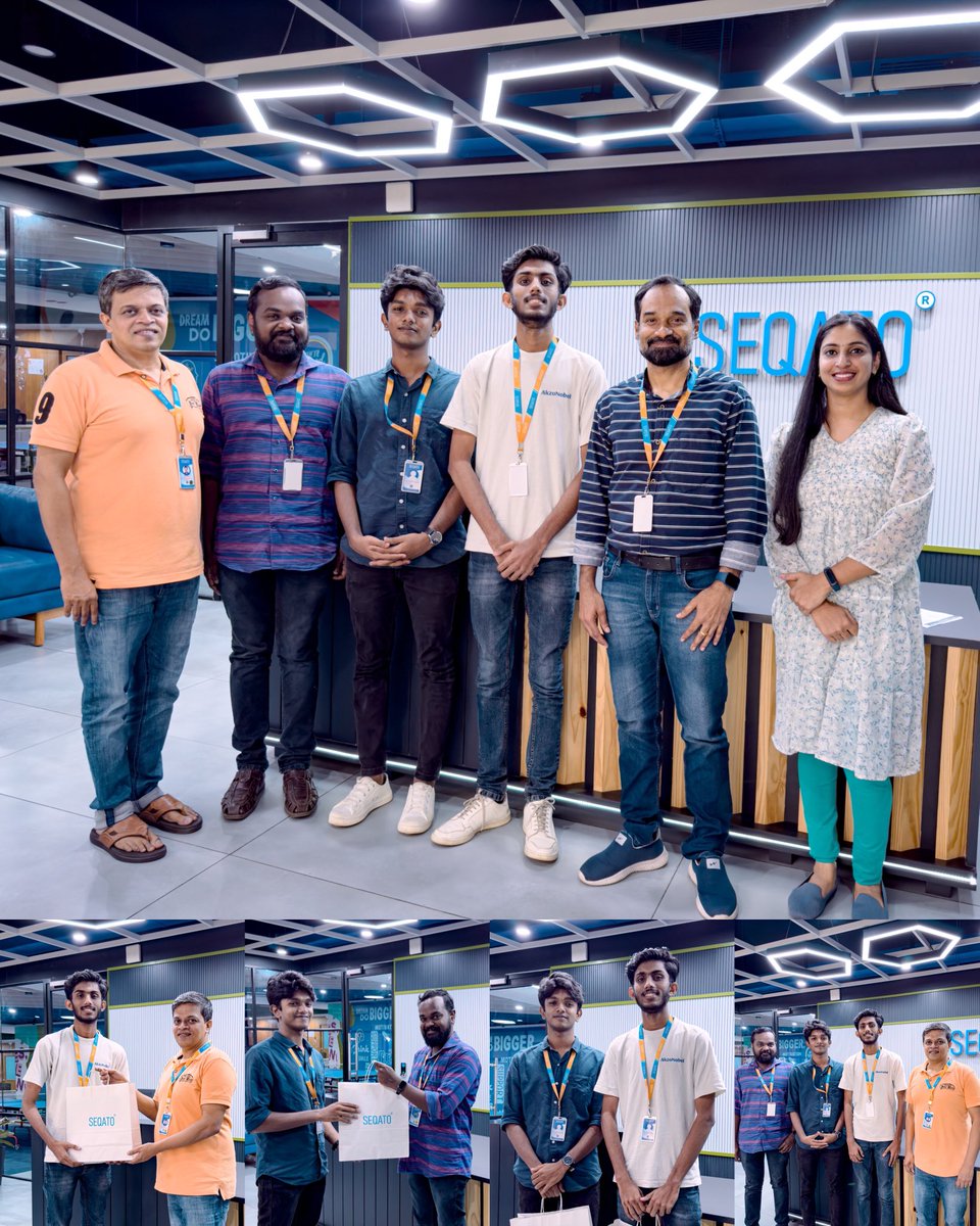 SEQATO's tweet image. 🎉 Completed Python Internship at SEQATO! 🐍👨💼 Congrats Kevin & Joel for mastering Python, coding, and real-world projects. 🚀🎓 #SeqatoInterns #PythonMastery