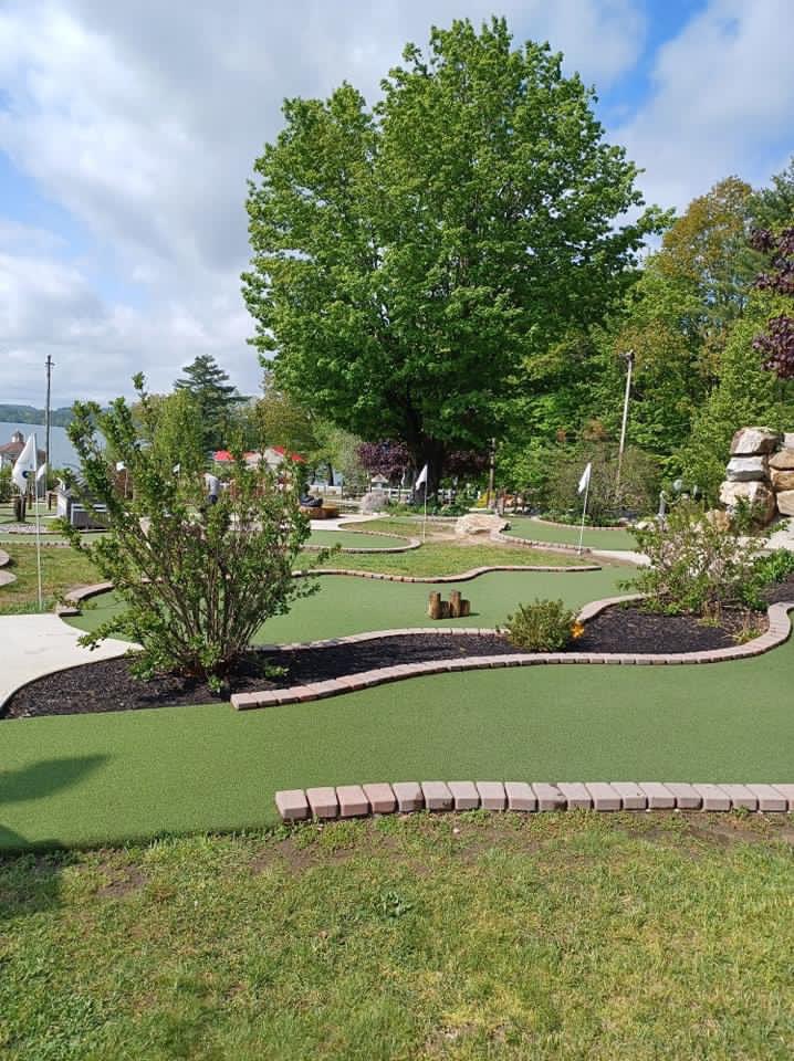 MaineTour's tweet photo. Good morning! It’s Maine Mini Golf Open day at @TabersGolf! Who will take home this year’s top prize?? https://t.co/WwJ733lOWz