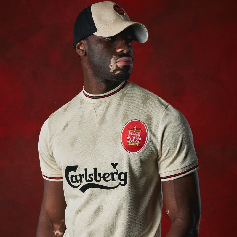 LFC's tweet photo. Inspired by our 1997 away kit 👌