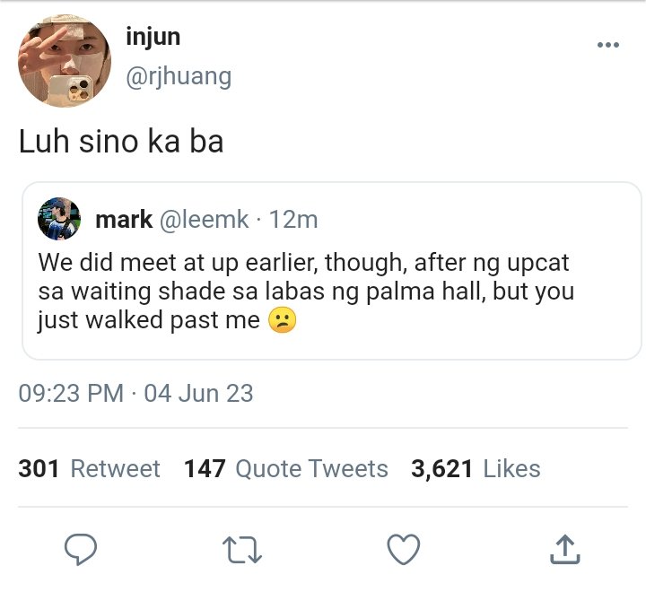 lucidvrse's tweet photo. UPCAT,
U(maasa) P(arin) C A(ko) sa T(ayo)

— Isang short #markren filo au kung saan,

Muling nagtagpo ang landas ni Mark at ng kaniyang childhood crush na si Renjun ng sabay nilang itake ang UPCAT, ñgunit naalala pa nga ba siya ng kababata? O siya nalang ang natatanging umaasa? https://t.co/1PNg9xg6AF
