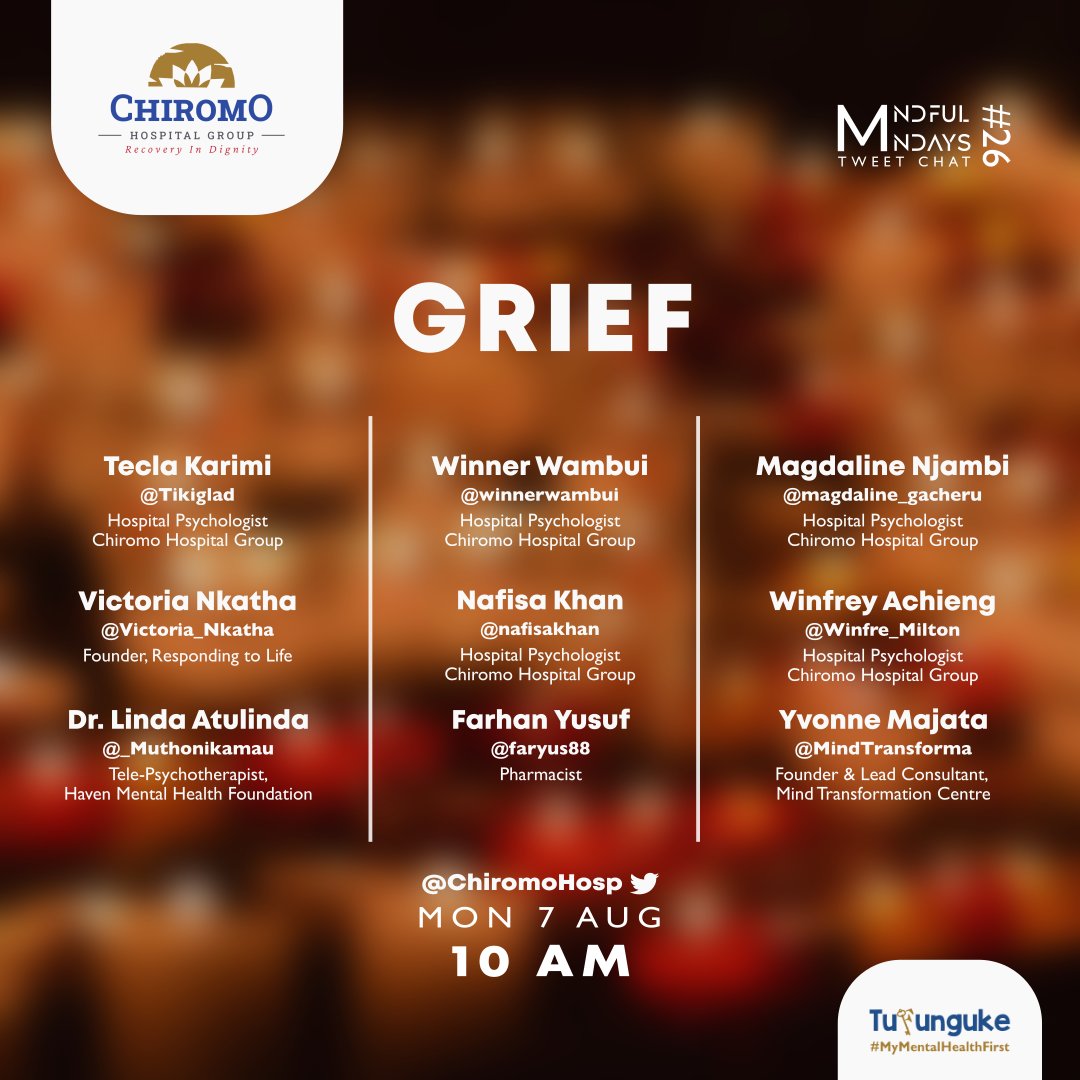 Grief is a journey, not a destination. There is no right or wrong way to grieve, and everyone's journey is different.

You do not have to go through this journey alone though. 

For our #MindfulMondays X chat this coming Monday from 10-11AM, we will be shedding insights on