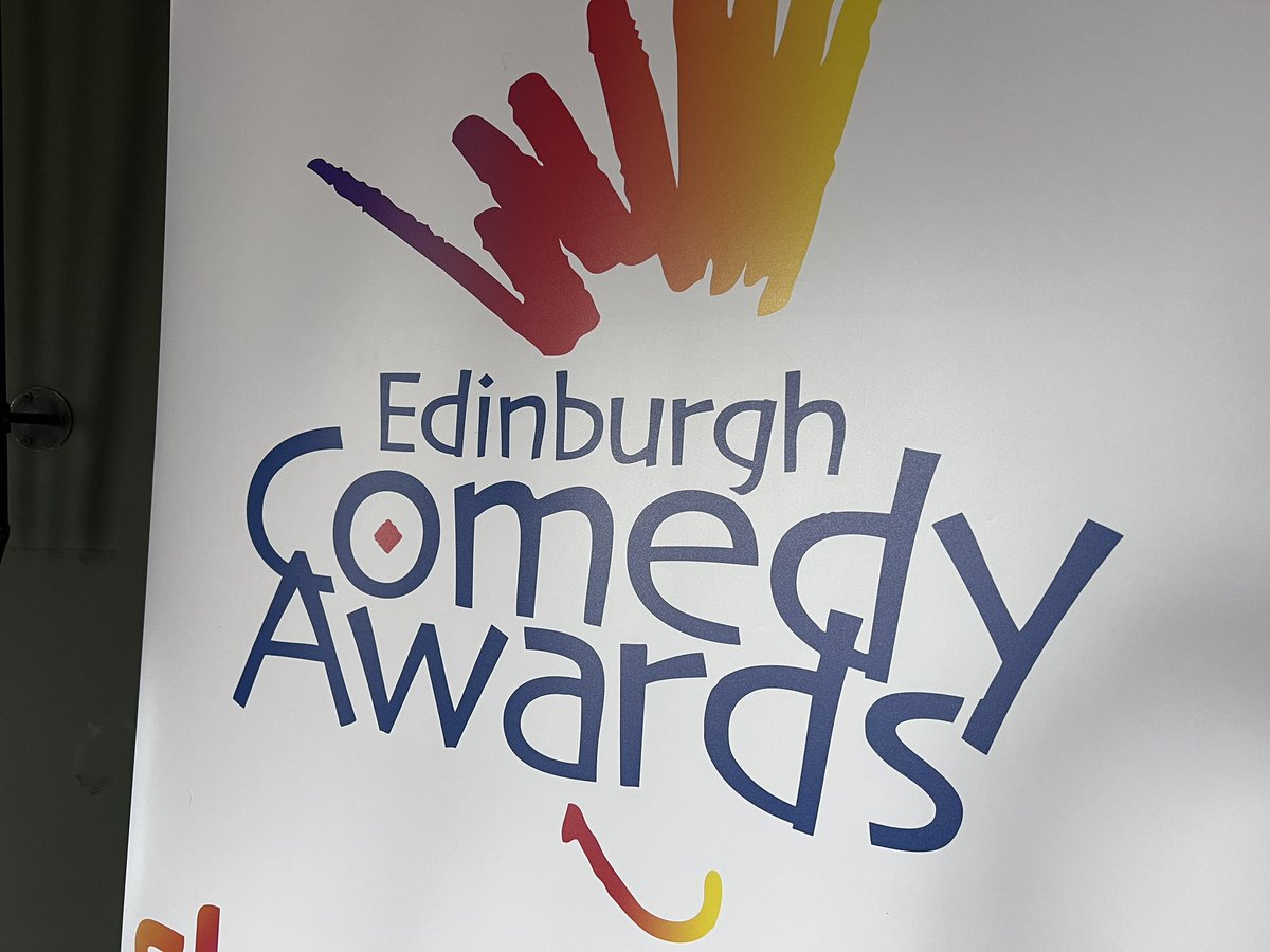 And now for the saved @ComedyAwards lunch !