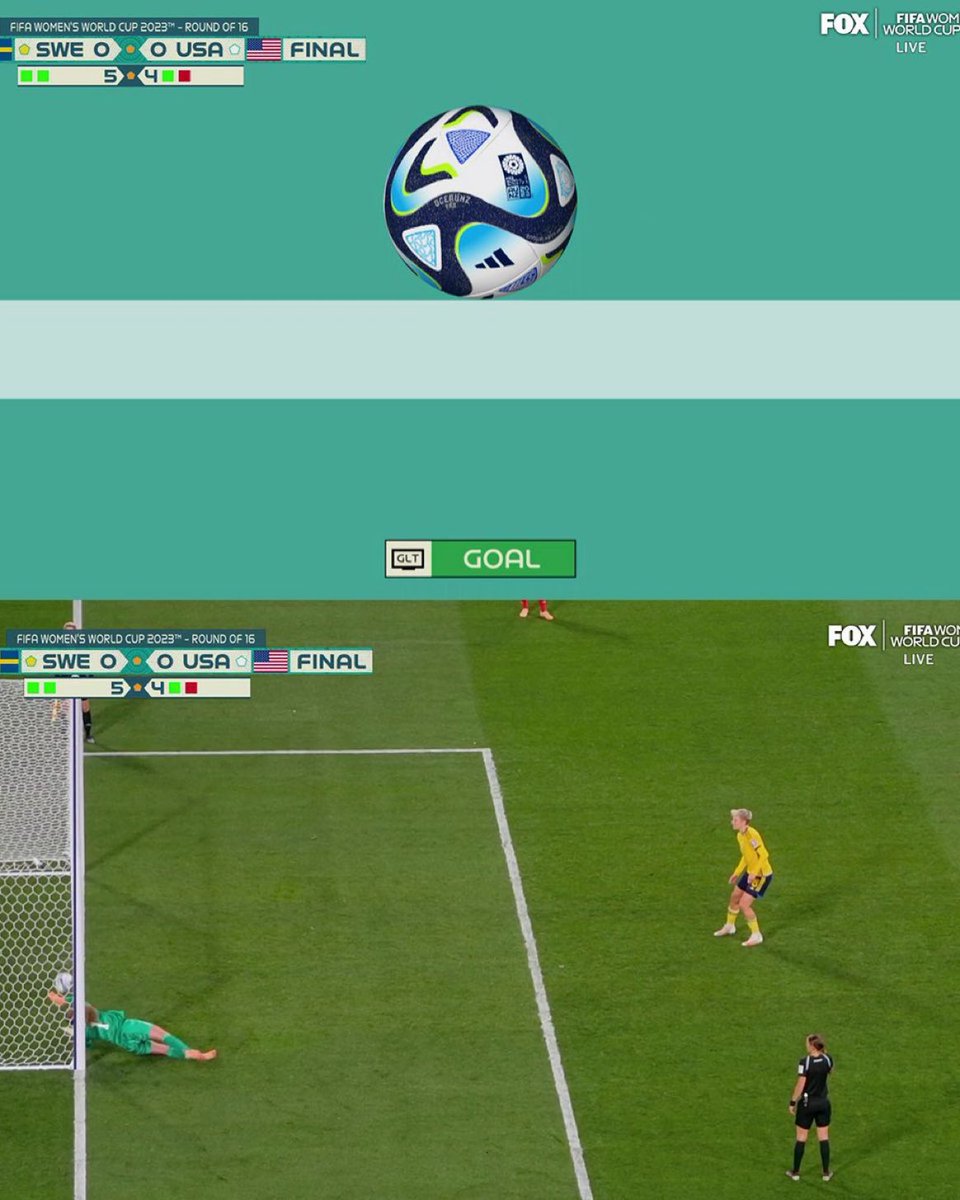 Alyssa Naeher could not have come closer to saving Sweden’s last penalty