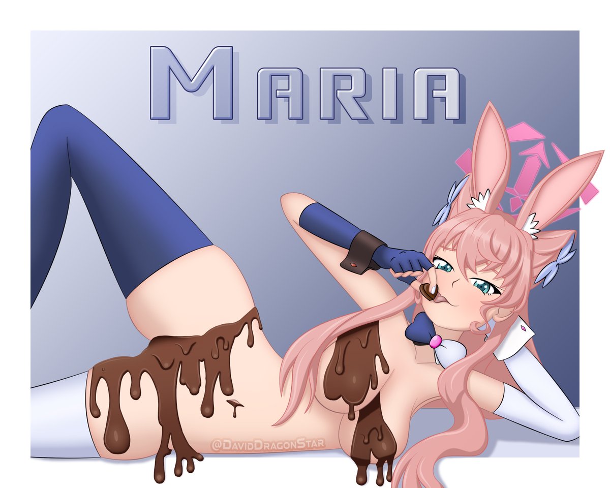 Maria, the chocolate-covered bunny girl 🍫🐇