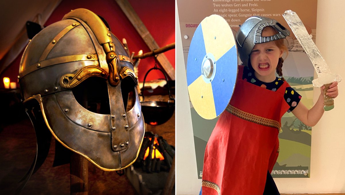 ⚔️ Come to the fun, FREE Viking sessions (10am – 12noon & 1 – 4pm) at @ONatDCLG this Wed ⚔️ Meet Sigurð, a craftsman who makes everything from belts to cloak pins and combs - all the Viking accessories you’d want to be seen dead with! ow.ly/xvb950Pt1ZE #GoFife