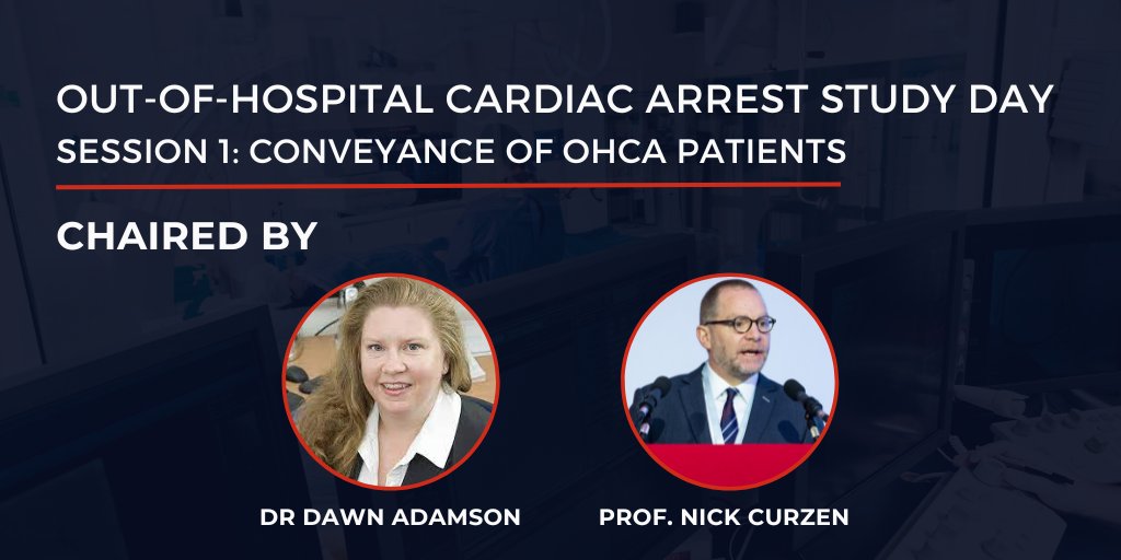 Session 1 of the BCIS #OHCA Study Day, Conveyance of #OHCA Patients is to be chaired by @DawnAdamson6 and @ncurzen! It features the ARREST trial and BCIS Pilot pathway results, as well as case presentations by @drR_Simpson and John Davies Register now: bit.ly/3NPHh9y