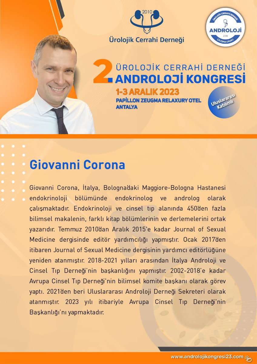 Society of Urological Surgery in Turkey tweet media