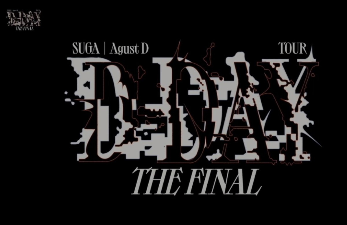 I feel really very proud of him. Thank you very much for accompanying me in these last 3 concerts since D-1 or maybe before 🙏

WE LOVE YOU YOONGI THANK YOU YOONGI #디데이투어_bye_아닌_hello #D_DAY_THE_FINAL_D3 #AgustD_DDAY_theFinal #SUGA_AgustD_TOUR_the_Final