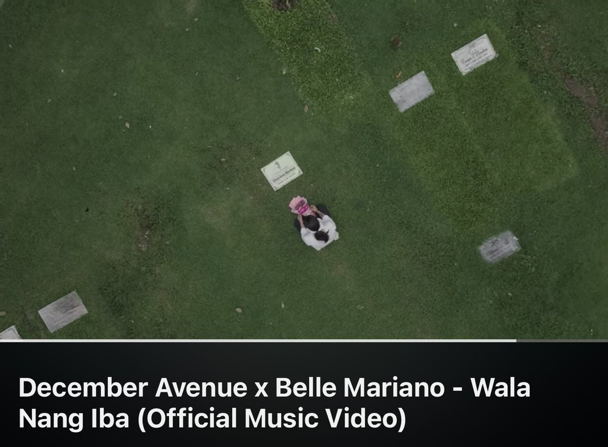I thought it was a happy song about happy ending not until this mv!! Grabe talaga manakit ang December Avenue with Belle Mariano. Stream and engage guys!!

youtu.be/wnC6X6riTp8

#DecemBelleAvenue 
#BelleMariano