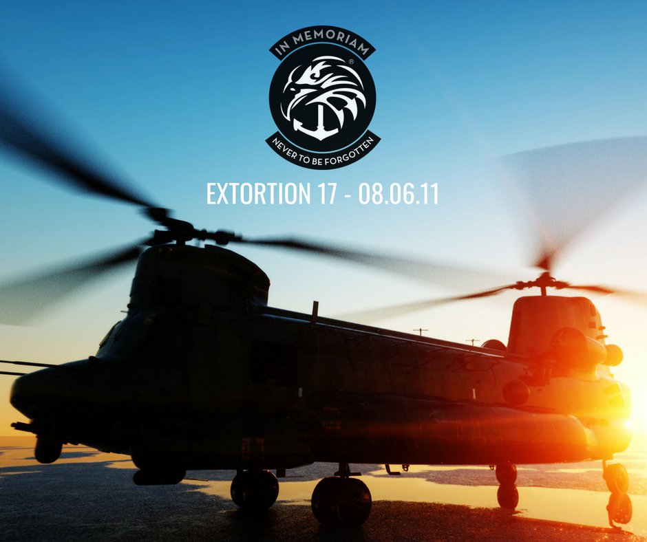 We Honor and Remember those we lost on August 6, 2011. The U.S. sustained the greatest single loss of lives to our Special Operations Forces in American history when U.S. Army CH-47D Chinook, call sign "Extortion 17", was shot down by Taliban fighters south of Kabul, Afghanistan.
