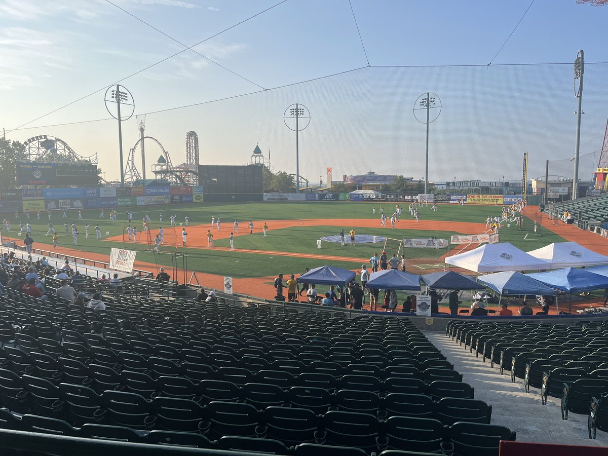 Ethan is playing in the I95 Showcase at the Mets AA Stadium.