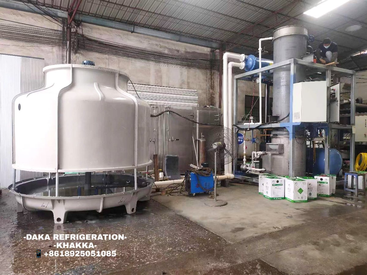 DakaFreezer's tweet image. 💎 KHAKKA 20 Tons Tube Ice Machine
Tube ice is thick and crystal clear,long storage time, not easy to melt.
💎WhatsApp  wa.me/+8618925051085
💎dakafreezer.com
#tubeicemachine #edibleice #iceplant #icemachinefactory #foodpreservation