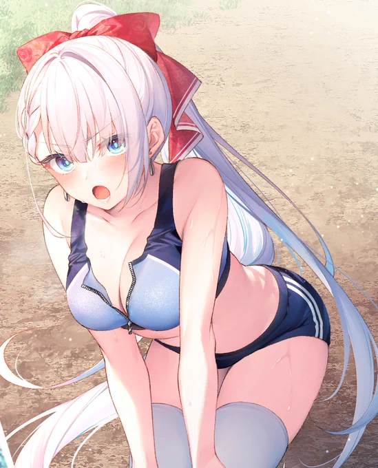 スポ根少女リーセリアさん  #聖剣学院の魔剣使い #せまつか