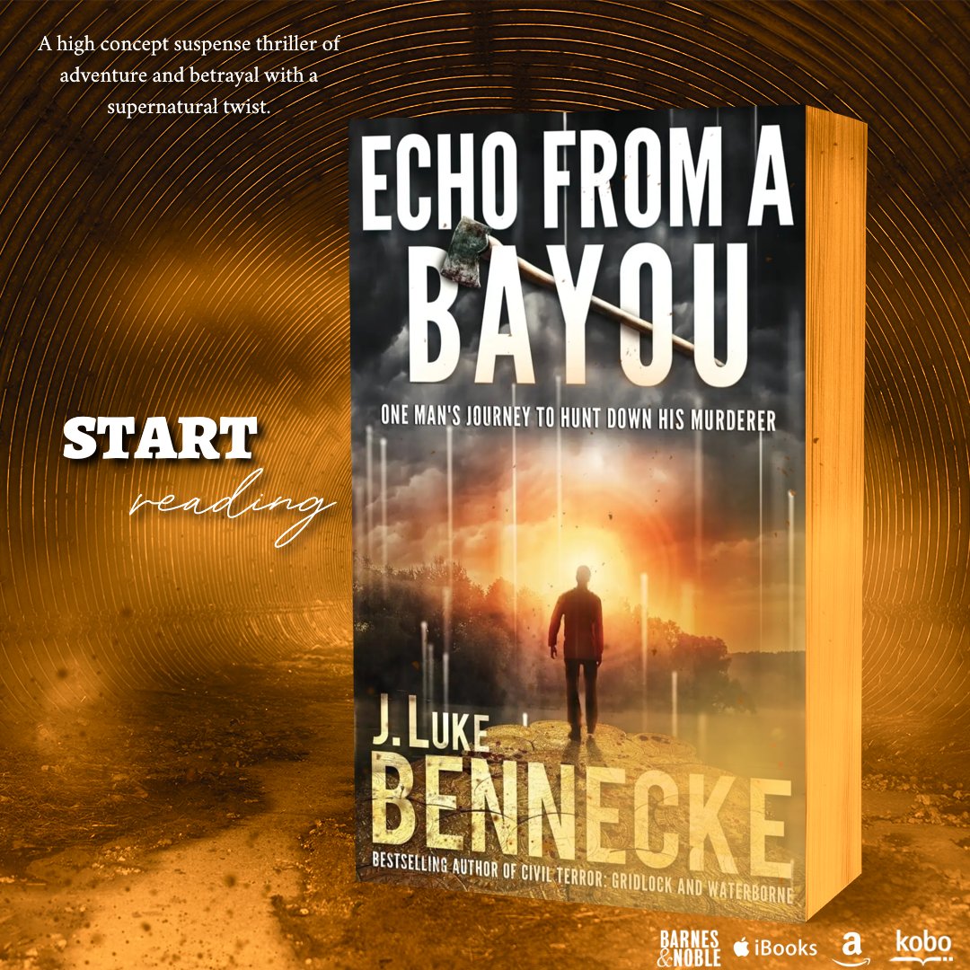 Rincondejoss's tweet photo. Happy Release Day! Echo from a Bayou by J. Luke Bennecke – Thriller
Amazon: https://t.co/T3OcrVOBUN

@RABTBookTours #RABTBookTours #EchofromaBayou #JLukeBennecke #Thriller @jlukebennecke https://t.co/fbEo0OgWyj