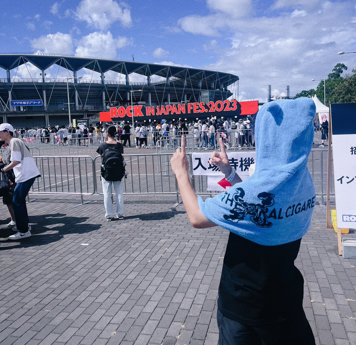 sugRe1_'s tweet photo. 8/6 ROCK IN JAPAN FESTIVAL 2023. https://t.co/kpWkUM4WFQ
