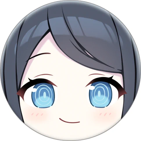 グッズのイラストサンプルです～ (アリス缶バッジの""圧"")