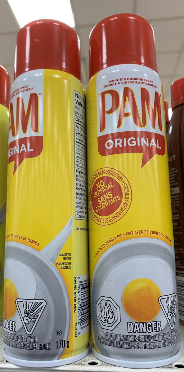 From the #Bahrain Kosher Corner: I found Pam cooking spray, certified by <a href="/OKKosher/">OK Kosher</a>, at the local supermarket #BahrainKosher