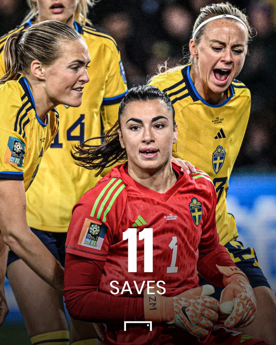 Zecira Musovic just put in an all-time World Cup performance 👏