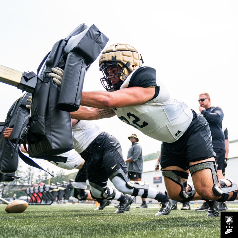 ArmyWP_Football's tweet photo. First week of camp in the books! 

#GoArmy