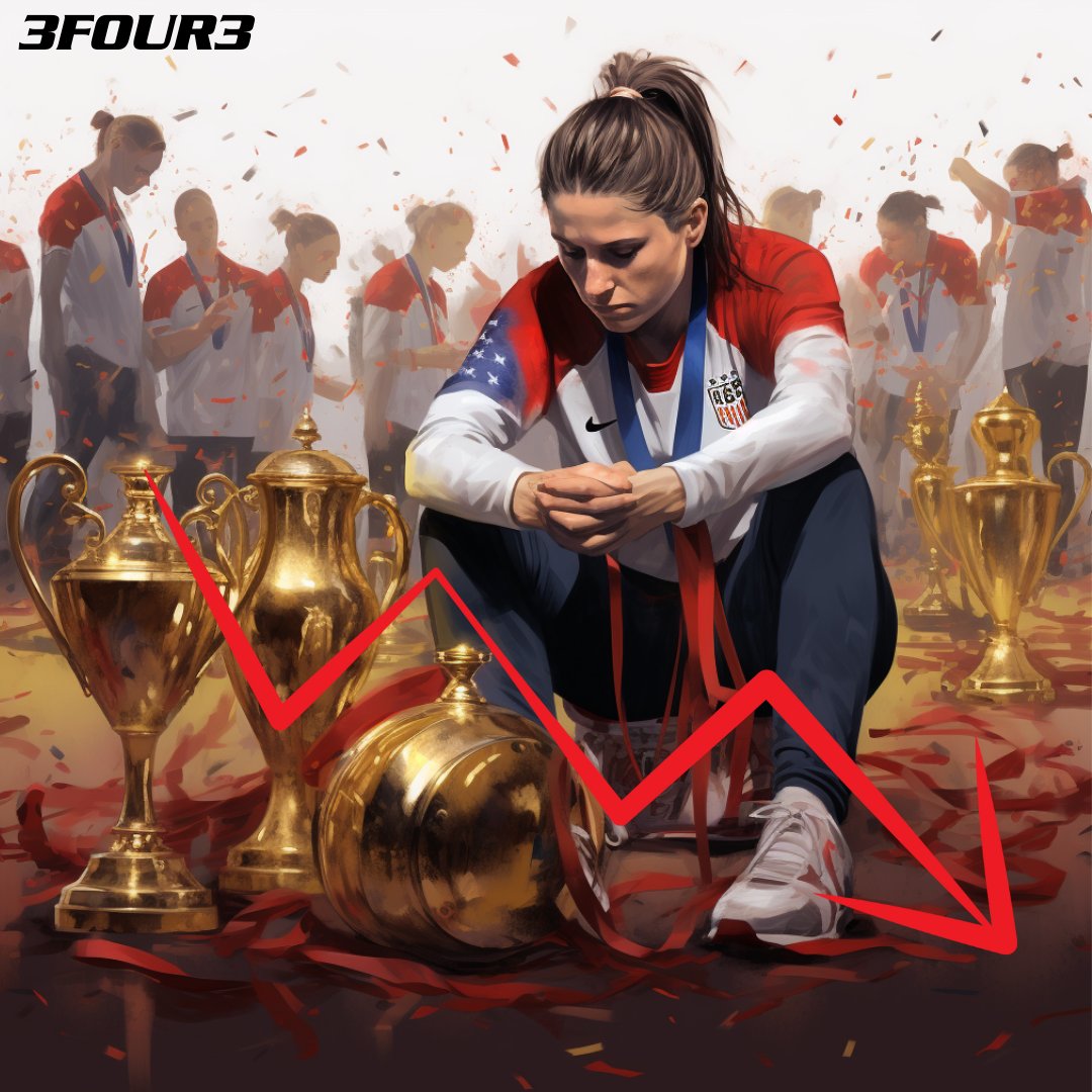 The #USWNT's current struggles are something that has been evident over the past 5-10 years and, to a lesser but still noticeable extent, since the 90s.

The women were never truly "great."

They never played technical or tactical football - two keys to playing the game to its