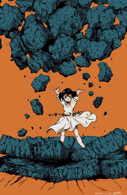 #作品をXで見せ合おう 万年筆で描いてます!