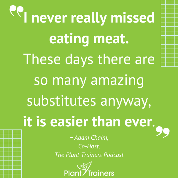 "I never really missed eating meat. These days there are so many substitutes anyway, it is easier than ever". -Adam Chaim

💜Tag your favourite vegan brands below!

#PlantTrainersPodcast #HealthyLiving #PlantBasedLifestyle #WellnessJourney #MindfulEating #NutritionTips