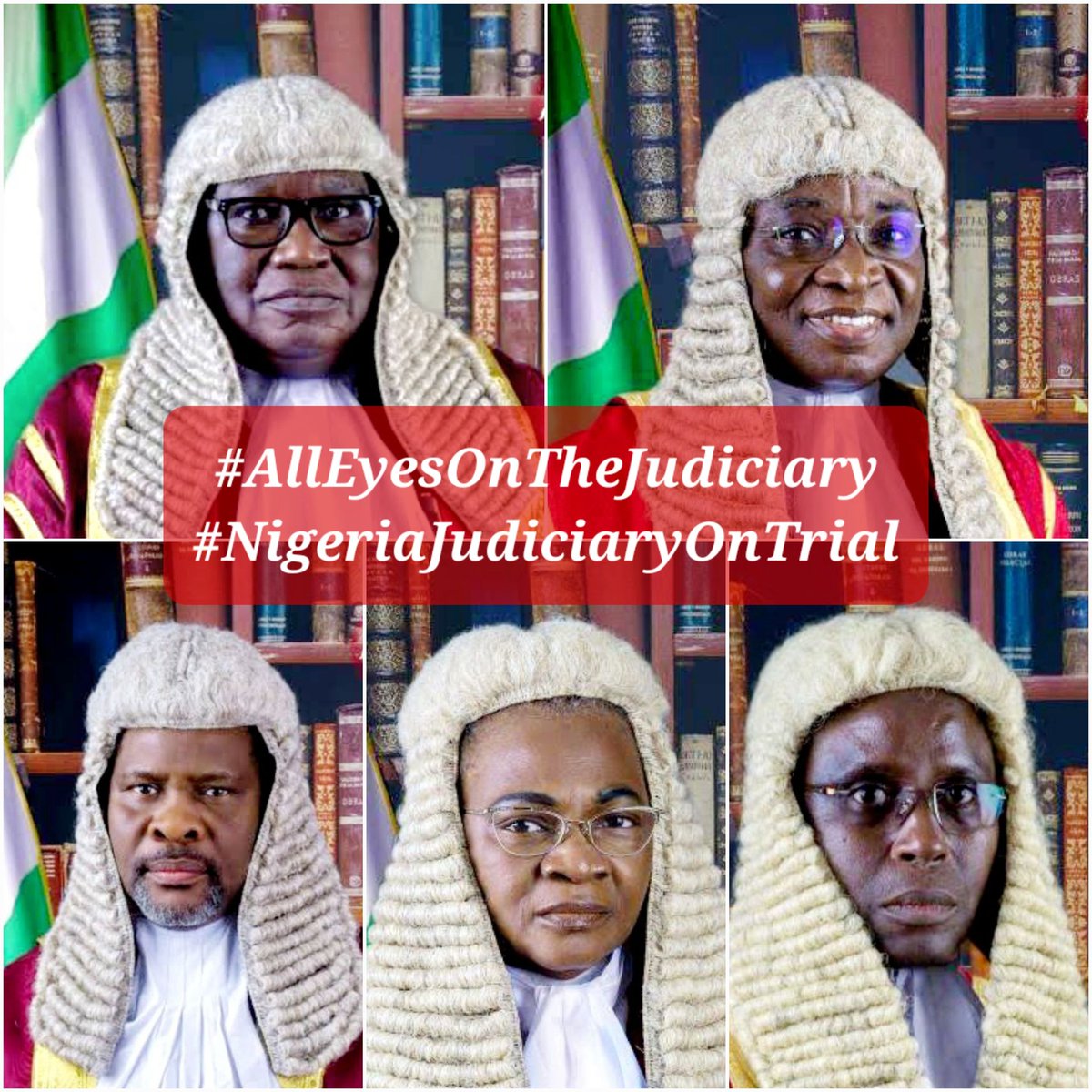 a_little_god_'s tweet photo. One thing I'm certain of is that after the PEPC Judgment, Nigeria will never remain the same again... But what I'm not certain of is whether it will be for rebuilding a better nation or for destroying what is left...

But I repeat, one thing is certain, there is heavy looming FORCE (ENERGY) of change... And like it is said in popular scientific law of conservation of energy, that Energy can neither be created or destroyed; it can only be transformed or transferred.

The question is "what will the current heavy looming force/energy be transformed or transferred to?" For good or bad?... 

The answer to that question lies in the Judiciary @NGCourtofAppeal @SupremeCourtNg @njcNig @NigBarAssoc...

#AllEyesOnTheJudiciary 
#AllEyesOnJusticeTsammani 
#NigeriaJudiciaryOnTrial 
#TinubuMUSTbeDisqualified