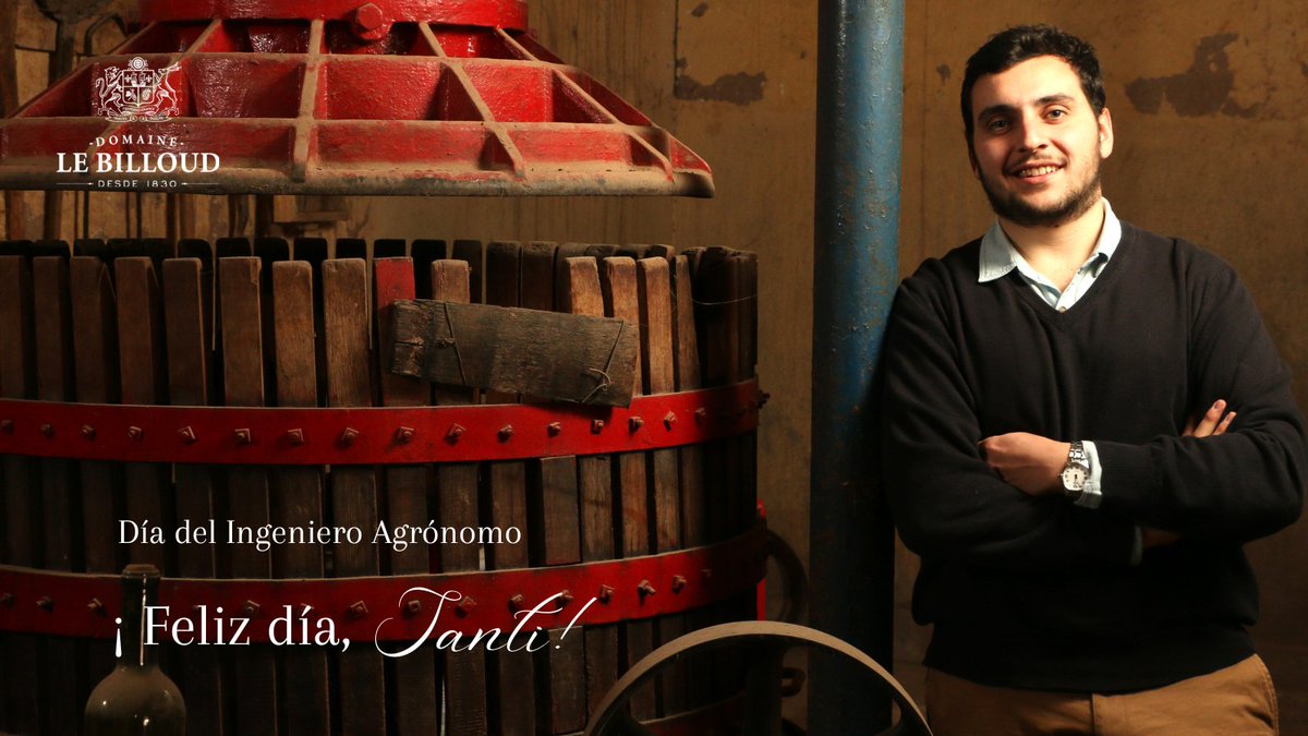 BodegaDLB's tweet photo. 6 de Agosto - Día del Ingeniero Agrónomo

¡Que gran tarea la de ayudar a convertir una semilla en un gran vino, cuidando nuestros viñedos!

Feliz día a todos los #IngenierosAgrónomos, en especial a @GiraudBilloud95 🍷🌱

#DiaDelIngenieroAgronomo #Mendoza #DomaineLeBilloud https://t.co/NOn8uYrYfH