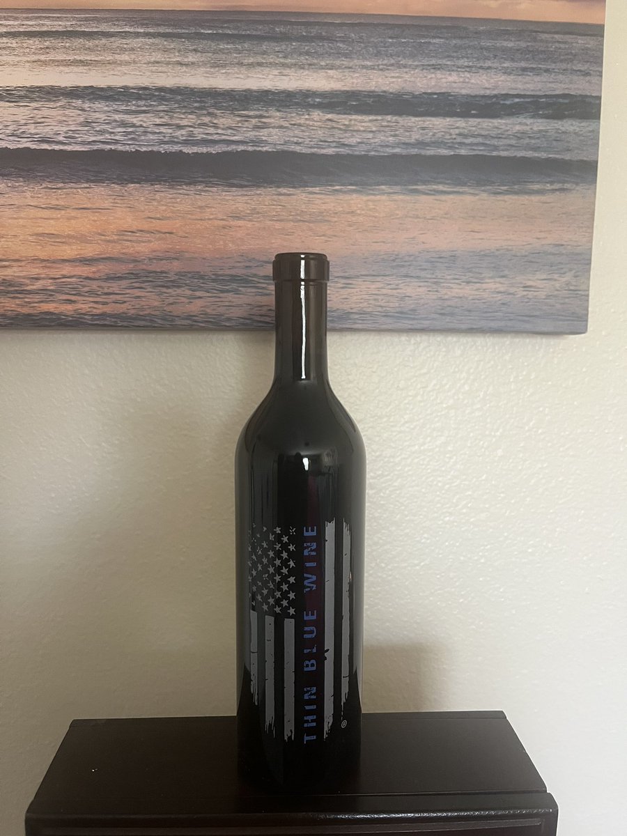 I asked for wine and they delivered! Thank you <a href="/thinbluewine/">mike 🌊 RIVER</a> for giving us an amazing discount on your promotional wine! 

We will have 2 bottles of this wine at our raffle after the 4th Annual Cpl Andy Lavender Memorial 5k! Come run and then take your wine home to relax!
