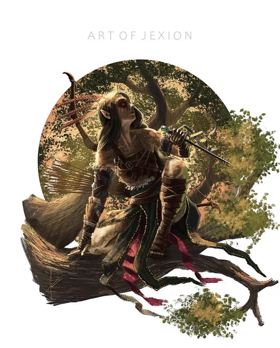 Wild Elf Ranger by Jereel Mirondo