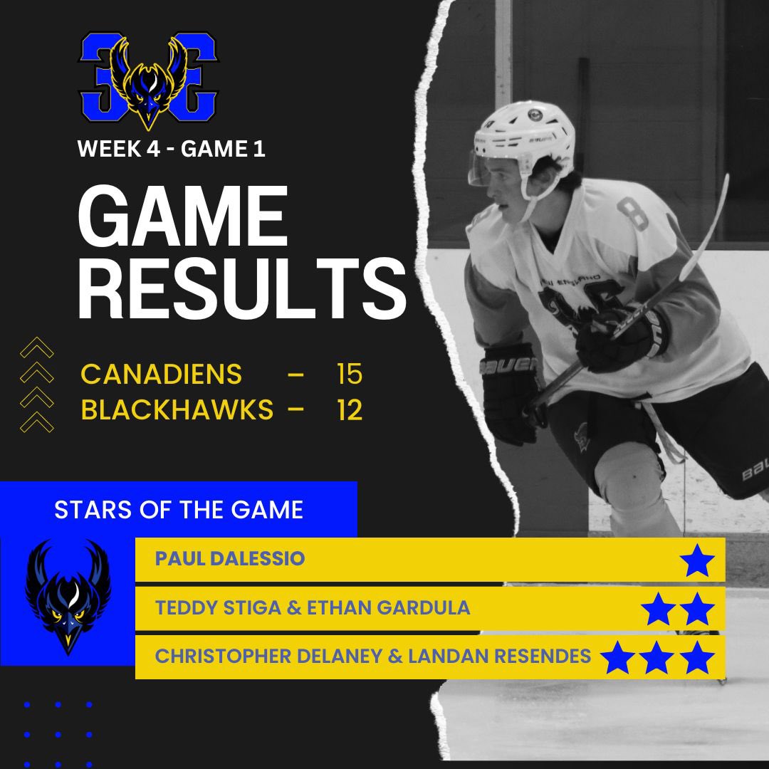 Canadiens vs Blackhawks entered this gm after loses in wk 3.This their 2nd meeting w/the Hawks taking that 1. There is familiarity but the Hawks were without key players, Habs got an outstanding outing by Paul Dalessio &amp; buried enough goals to even up the series vs the Hawks.