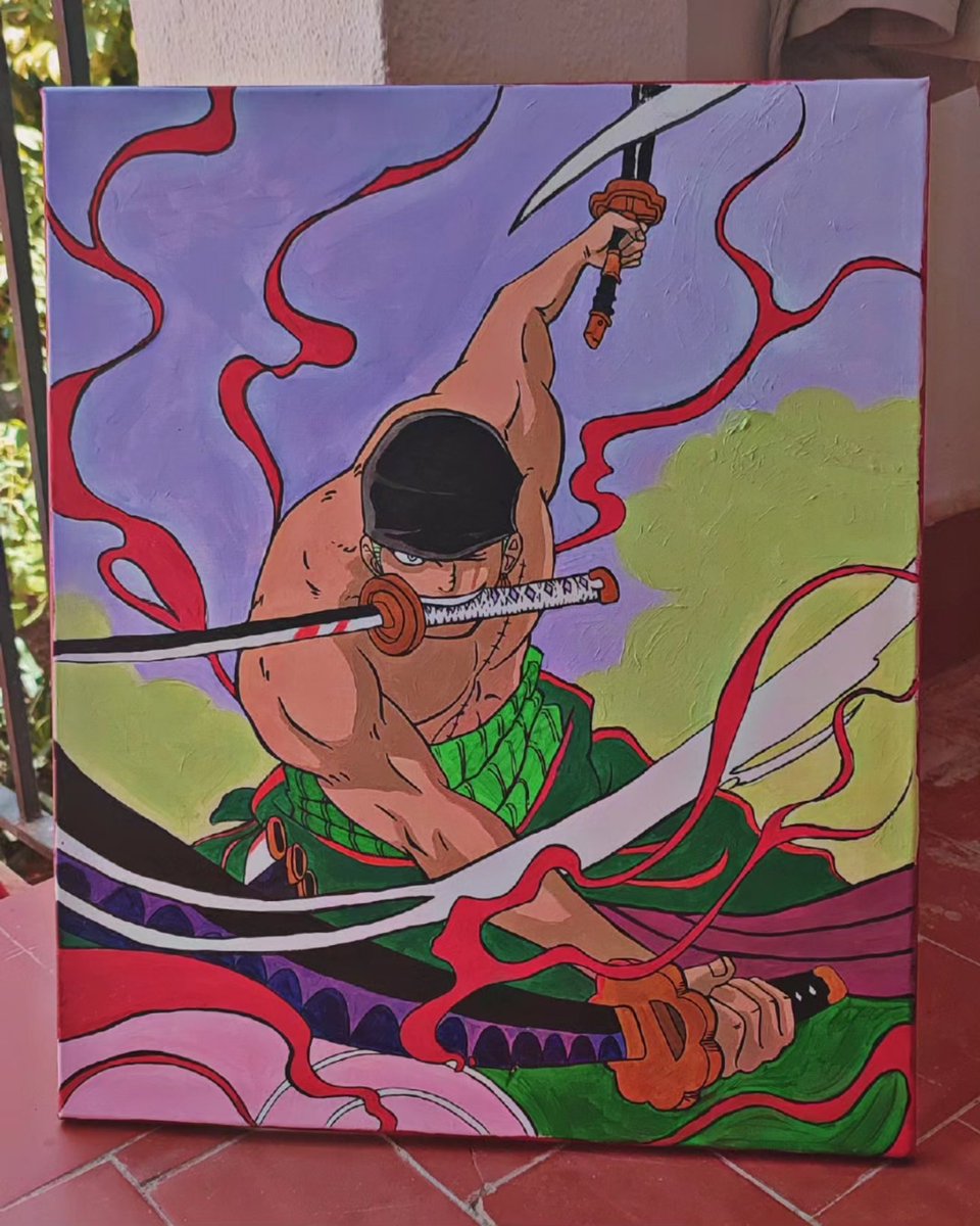 art_rizs's tweet photo. Zoro Roronoa 💚 https://t.co/h7lRgKfyHO