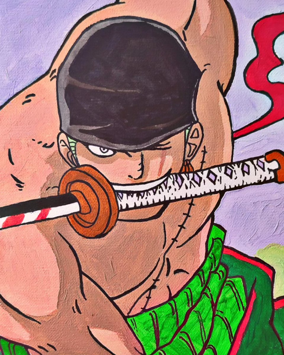 art_rizs's tweet photo. Zoro Roronoa 💚 https://t.co/h7lRgKfyHO