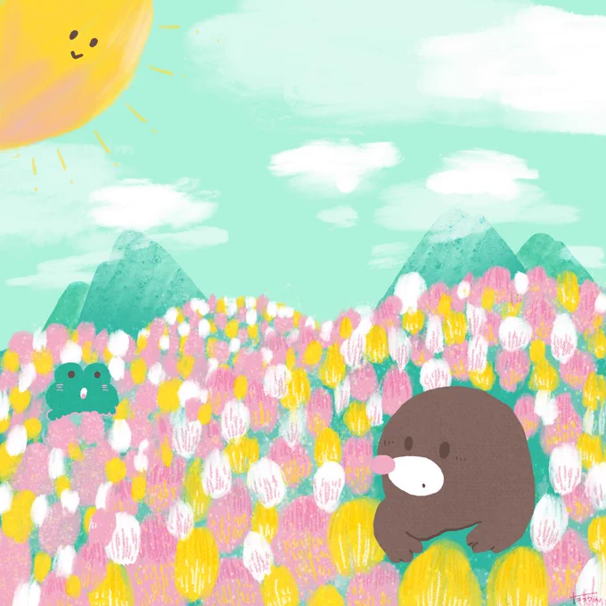 図解イラストも好きやけど、絵本みたいなイラスト描くのも好き   #作品をXで見せ合おう