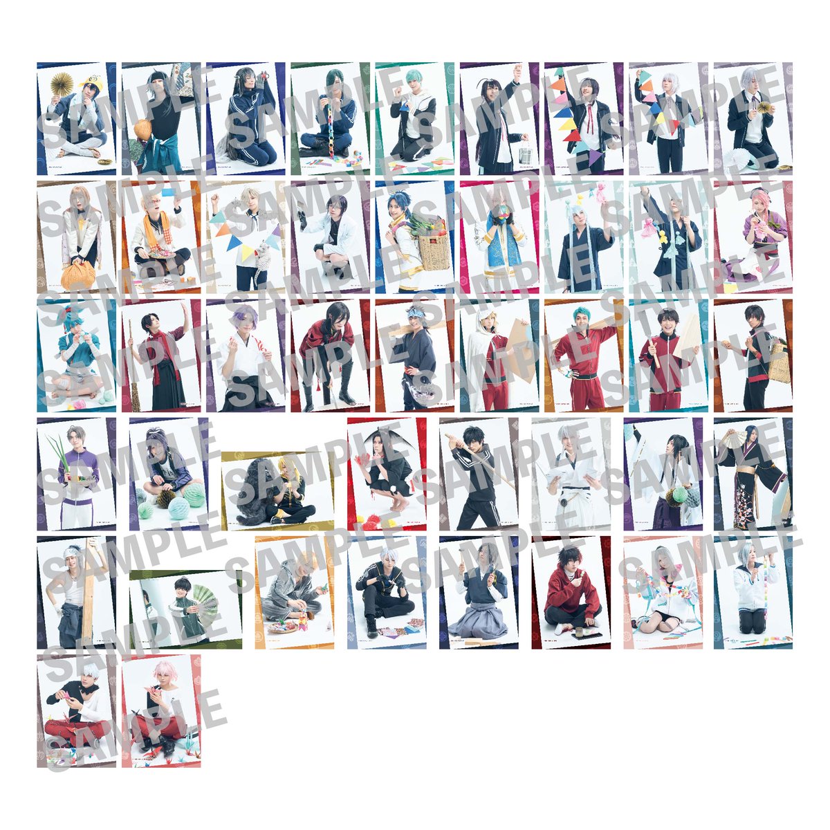 stage_touken's tweet photo. 【情報解禁4⃣】

舞台『#刀剣乱舞』七周年感謝祭 -夢語刀宴會-
感謝祭準備ショット(全45種)が、ローソンプリントで発売決定✨
https://t.co/junkfBds2e
📅8/8(火)00:00～10/10(火)23:59

https://t.co/aQ2nU0Svge
※一部店舗ではサービス対象外の場合がございますので、予めご了承ください。

#刀ステ
#刀ステ七周年