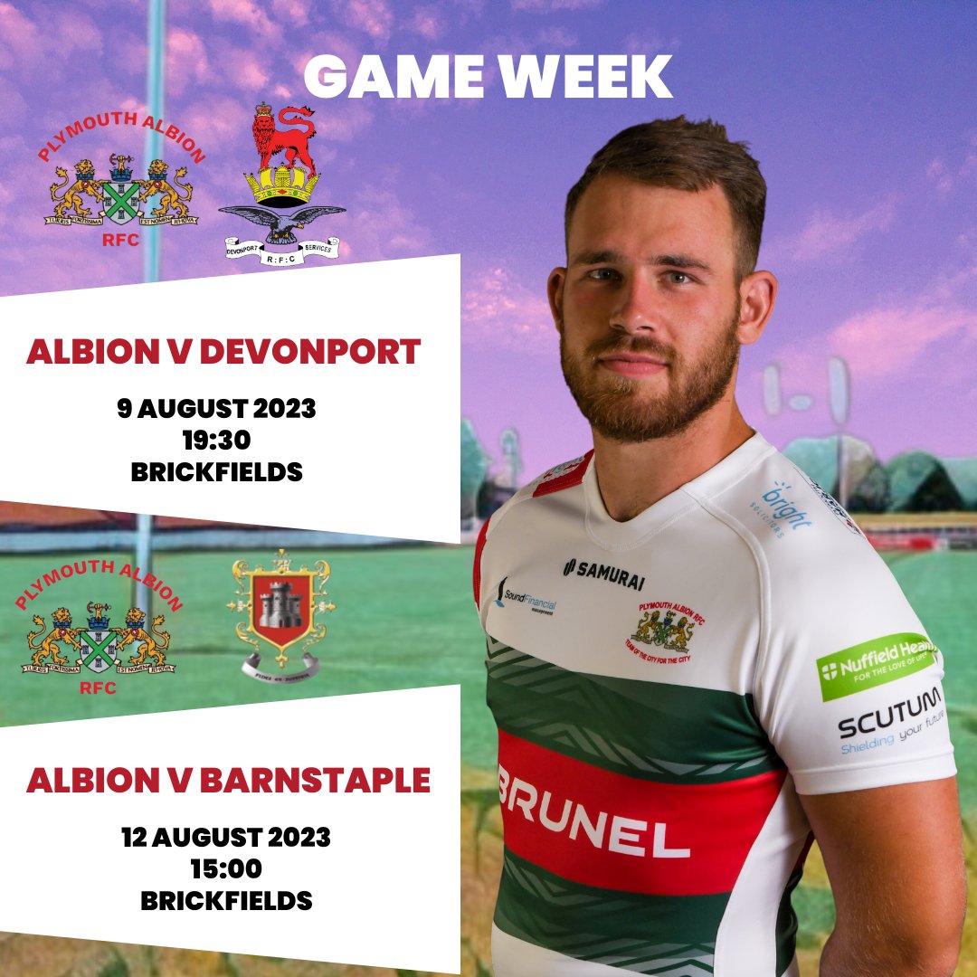 Albion_RFC's tweet photo. A busy week coming up with a double-header at the Brickfields...

#AlbionAsOne https://t.co/BdlNVtpEG2