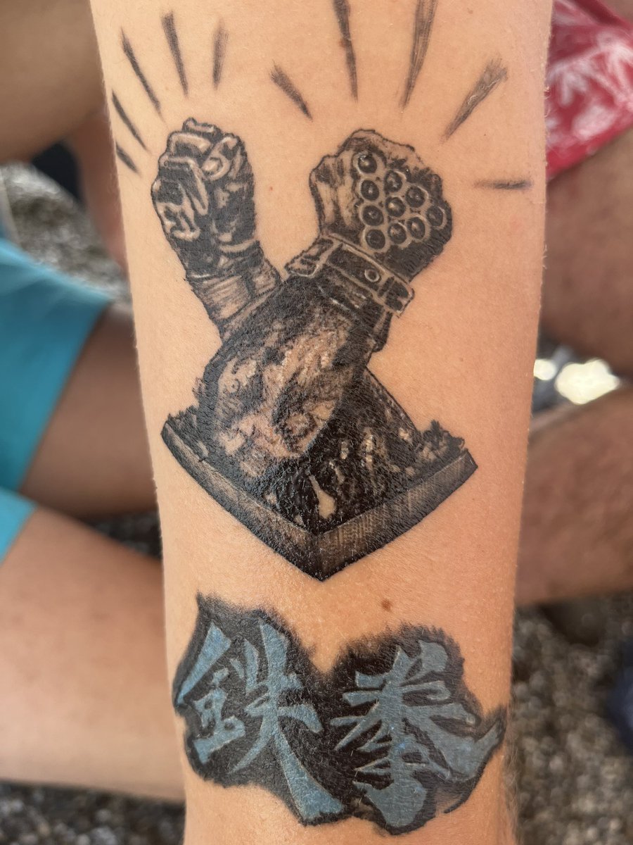 I need your signature to complete the tattoo <a href="/Harada_TEKKEN/">Katsuhiro Harada</a>