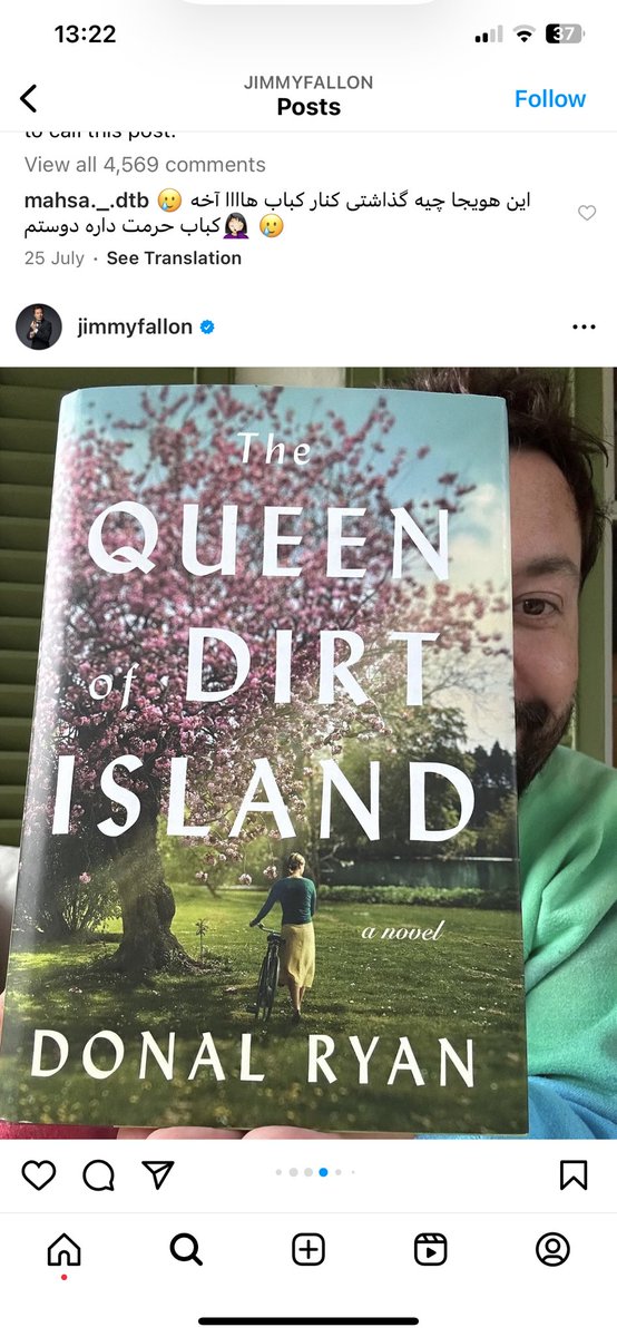 Lovely to see #TheQueenOfDirtIsland on <a href="/jimmyfallon/">Jimmy Fallon</a>’s summer reading list ❤️