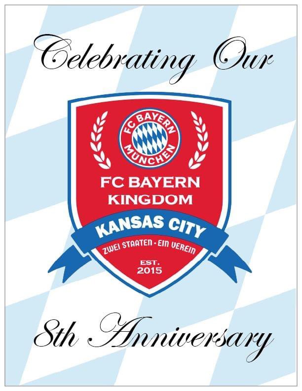 FCBayernKC's tweet photo. FC Bayern Kingdom KC starting off our 8th year !!! https://t.co/LmCZFjrdvu