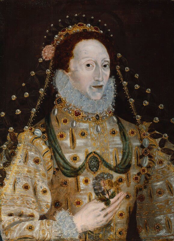 DrOwenEmmerson's tweet photo. Is this a lost portrait of #AnneBoleyn hidden under a painting of her daughter, Queen #ElizabethI? https://t.co/fgWEyXbmmd https://t.co/SCkMAb68jT