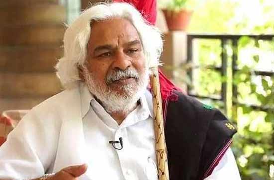 DKShivakumar's tweet photo. The demise of popular Telangana folk singer #Gaddar brings down the curtain on an era itself. 

His singing found true resonance with common people and their causes. 
Extending my heartfelt prayers &amp; thoughts to his family and fans. https://t.co/IBbUoCEnqe